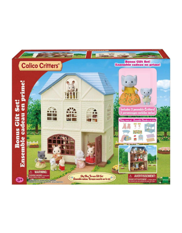 Calico Critters Sky Blue Terrace Gift Set