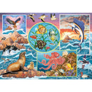 Cobble Hill 350 Piece Family Puzzle Ocean Magic