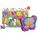 Crocodile Creek 36 Piece Floor Puzzle Butterfly Garden