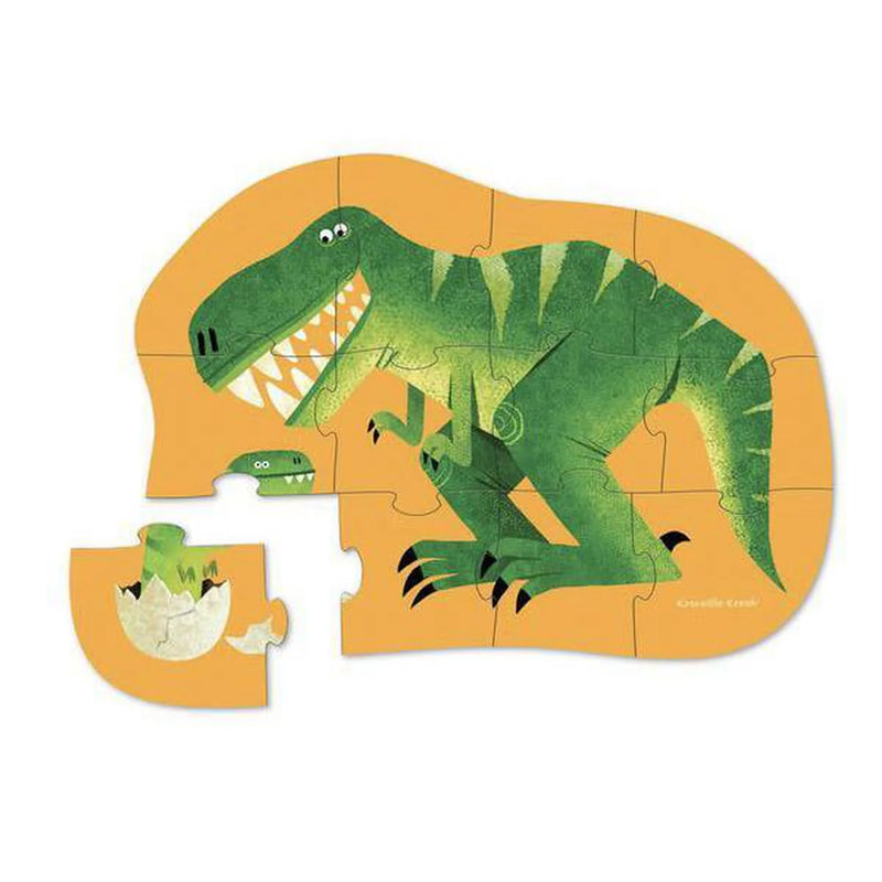 Crocodile Creek 12 Piece Puzzle Dino Just Hatched