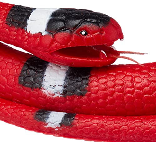 Wild Republic Rubber Snake Scarlet 46"