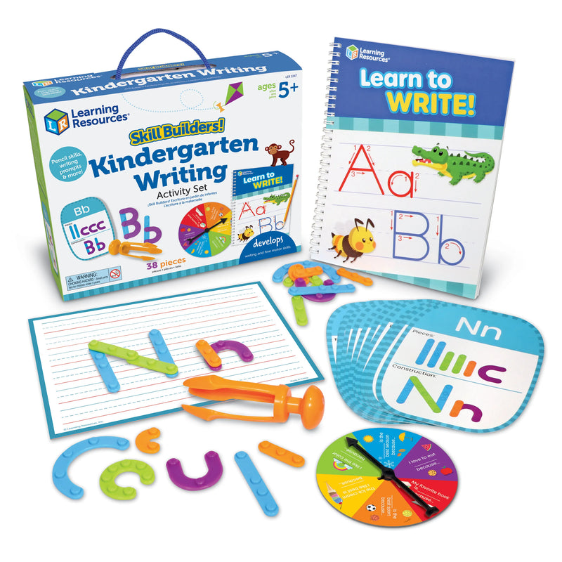 Learning Resources Skill Builders Kindergarten Writing Activity Set