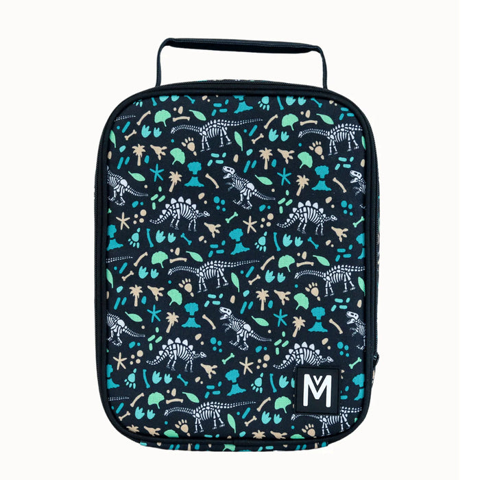 MontiiCo Large Insulated Lunch Bag And Ice Pack Dinosaur