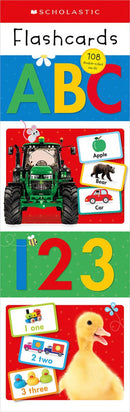 Scholastic Early Learners ABC And 123 Flashcards Double Pack