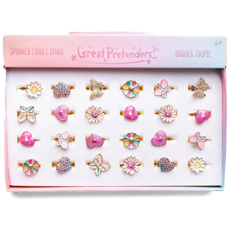 Great Pretenders Assorted Fidget Spinner Ring