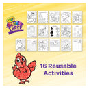Crayola On The Farm Colour And Erase Reusable Activity Pad
