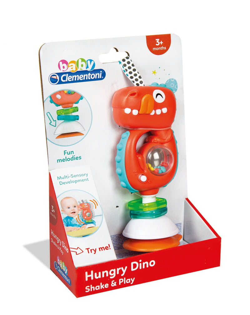 Baby Clementoni Electronic Shake And Play Dino Rattle