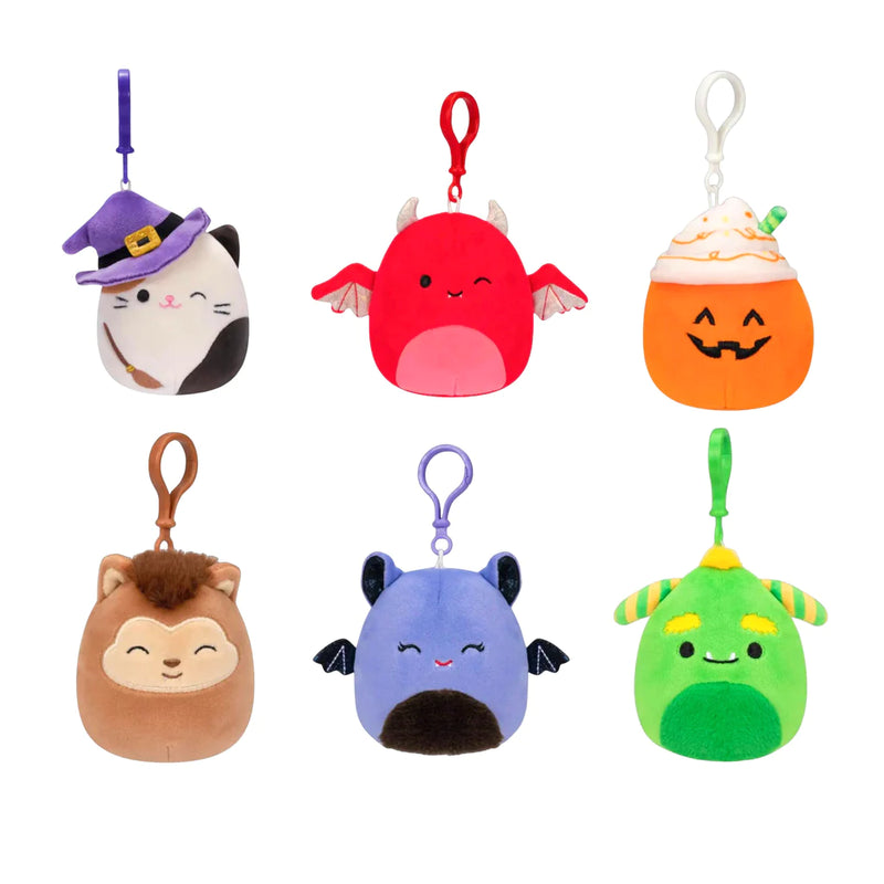 Squishmallows 3.5" Clip On Halloween Wade