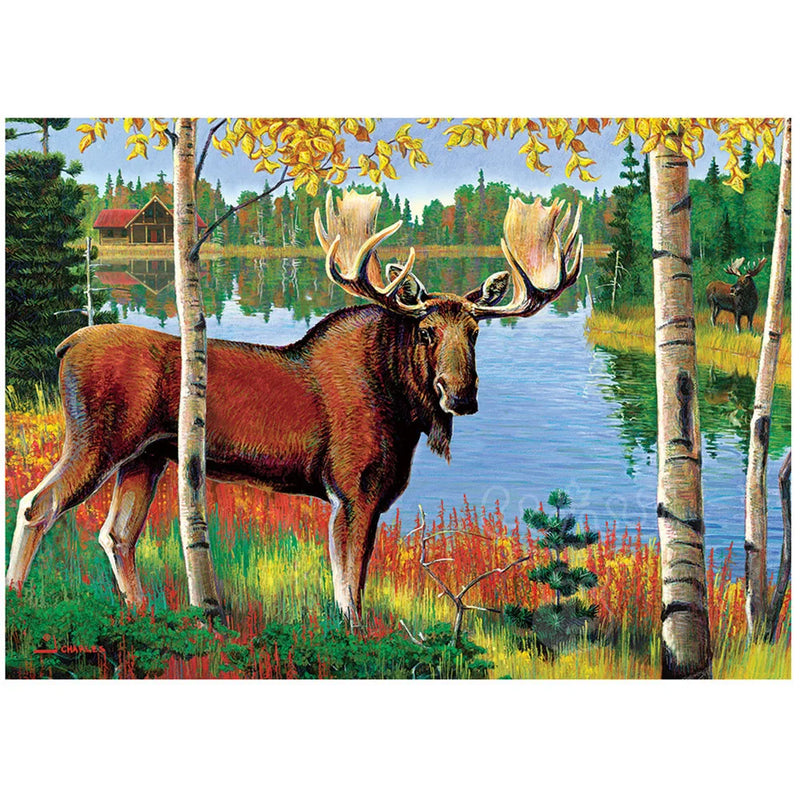 Cobble Hill 35 pc Tray Puzzle Moose