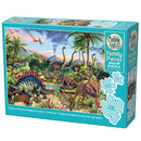 Cobble Hill 350 Piece Family Puzzle Prehistoric Party