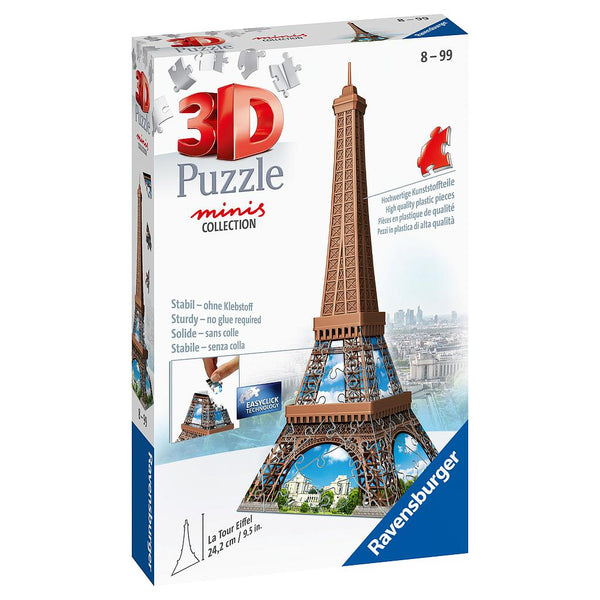 Ravensburger 3D Puzzle 62 Piece Mini Eiffel Tower