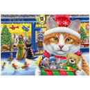 Ravensburger 2 x 24 Piece Puzzles Christmas Kitties