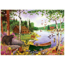 Cobble Hill 35 Piece Tray Puzzle Bear Lake