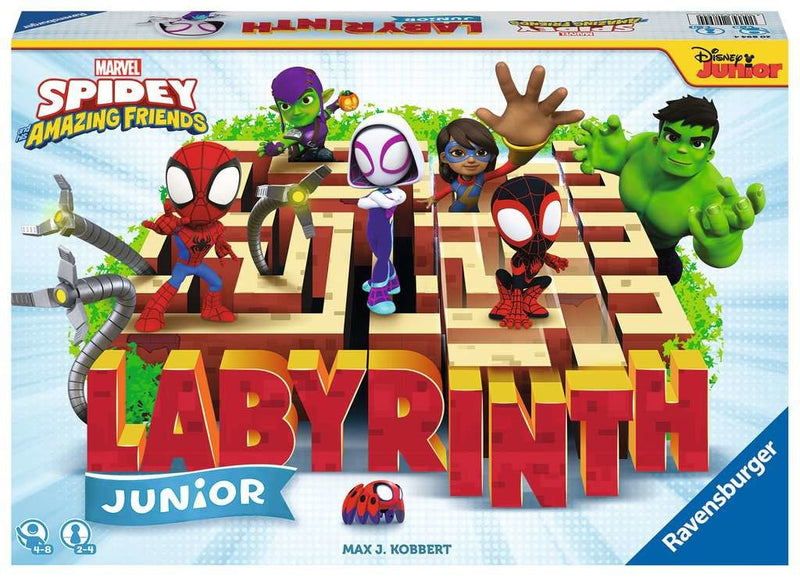 Ravensburger Labyrinth Junior Spidey And His Amazing Friends