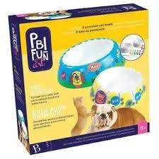 PBI Fun Art Design And Paint Pet Bowls