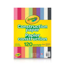 Crayola Construction Paper 120 Sheets (10 colours)