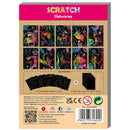 Avenir Scratch Art Unicorns 15 Sheets