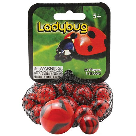 Marbles Ladybug 24+1