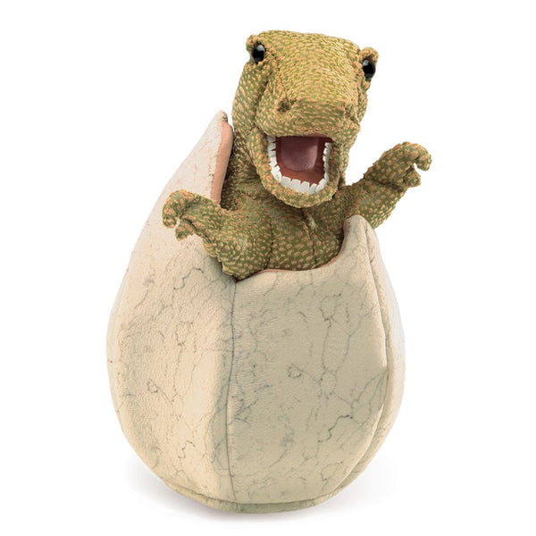 Folkmanis Dinosaur T -Rex Egg Puppet