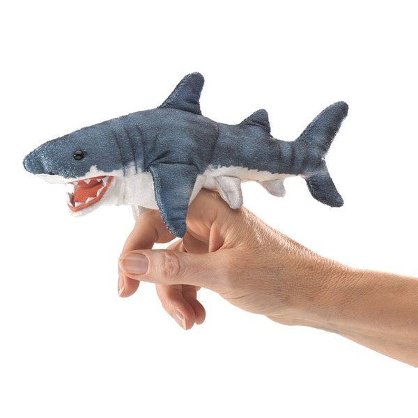 Folkmanis Great White Shark Finger Puppet