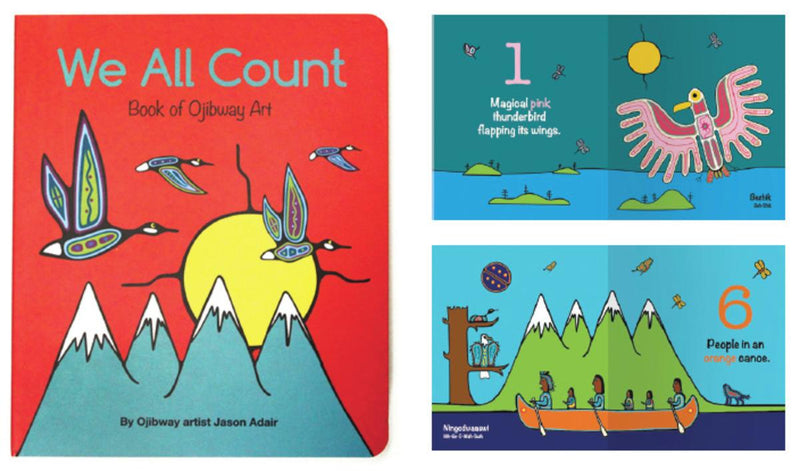 We All Count Book Of Ojibway Art Board Book