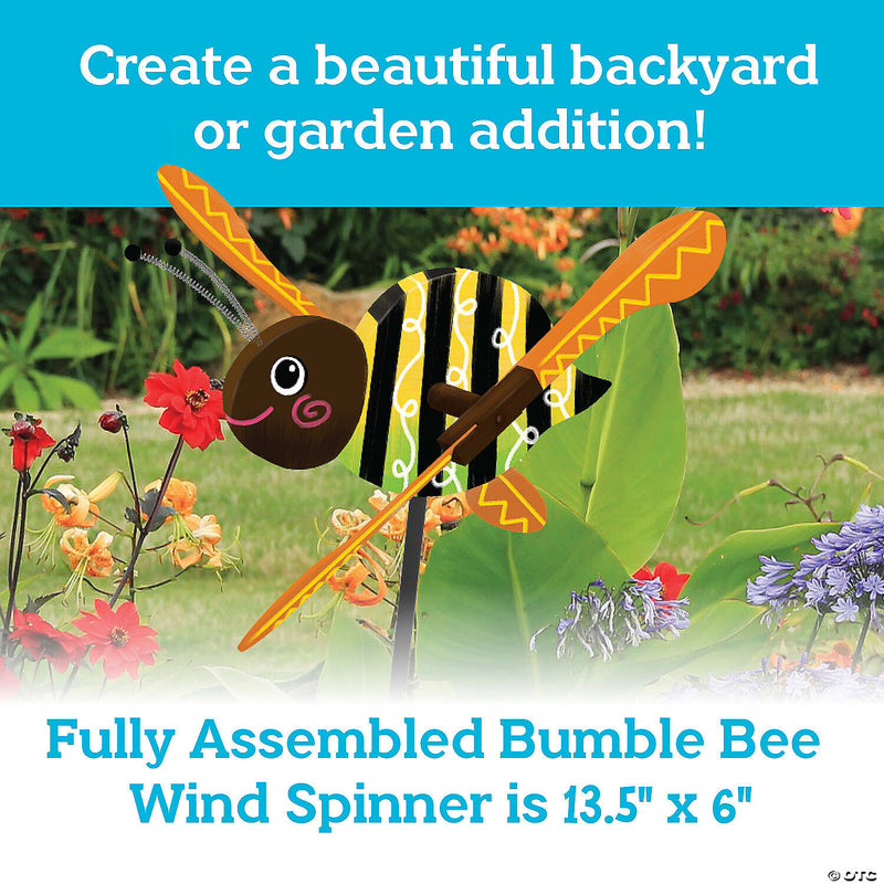 Mindware Make Your Own Bumble Bee Wind Spinner Kit