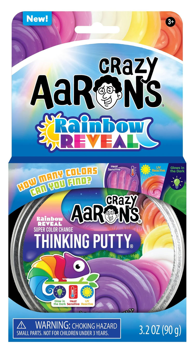 Crazy Aarons Thinking Putty Rainbow Reveal