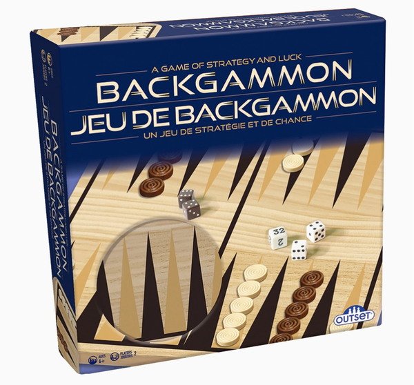 Outset Wooden Backgammon