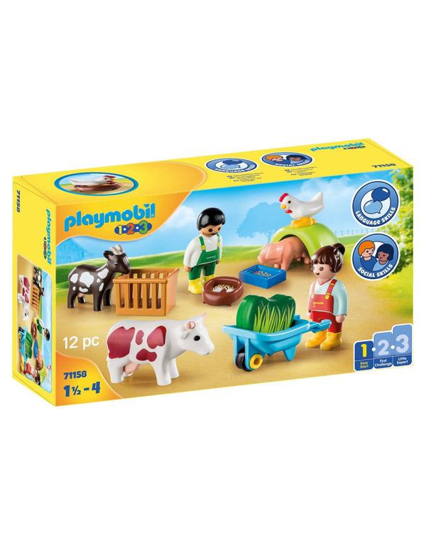 Playmobil 123 Fun On The Farm #71158