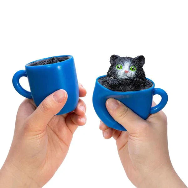 Schylling Pop A Chino Kitten In A Cup