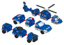 Magnetic Mix Or Match Vehicles Police Set