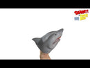 Schylling Shark Rubber Hand Puppet