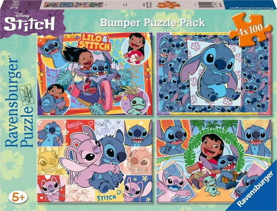 Ravensburger 4 x 100 Piece Puzzles Stitch Aloha!