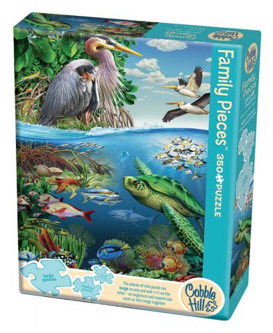 Cobble Hill 350 Piece Family Puzzle Earth Day