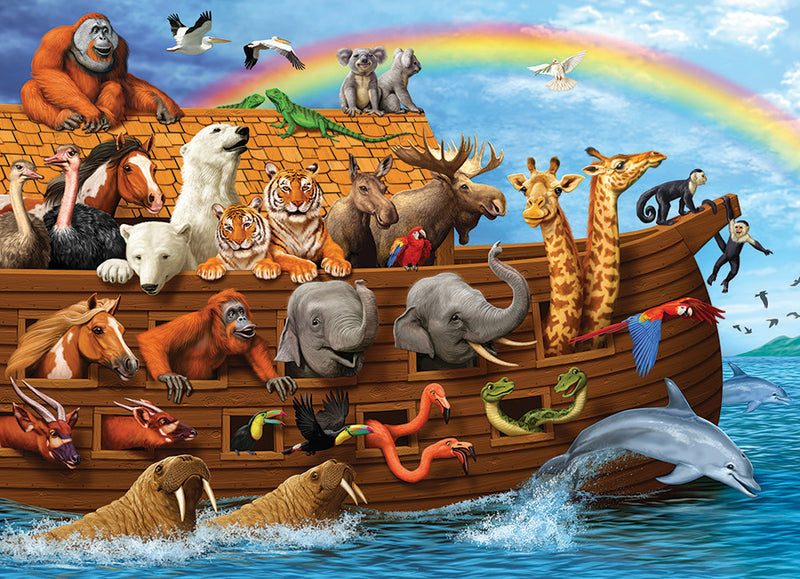 Cobble Hill 350 Piece Family Puzzle Voyage Of The Ark