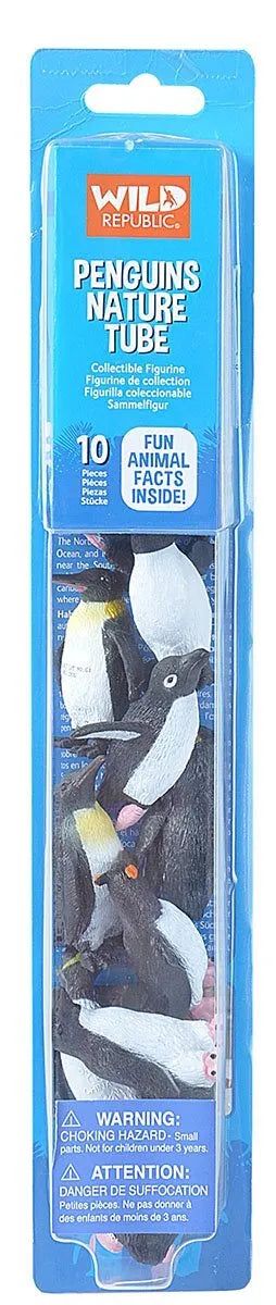 Wild Republic Nature Tube Penguins