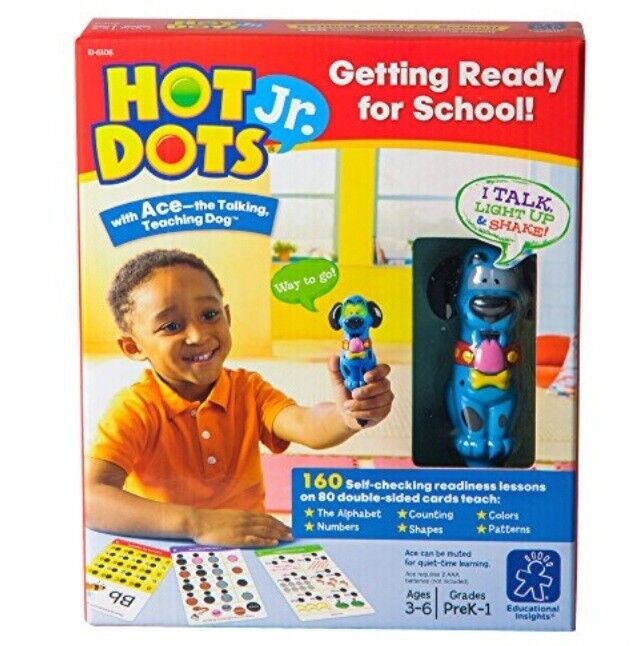 Educational Insights Hot Dots Jr. Getting Ready For School!