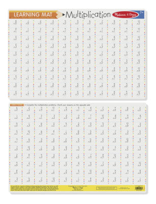 Melissa And Doug Learning Mat Multiplication