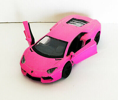 Die Cast Pull Back Lamborghini Aventador LP00-4