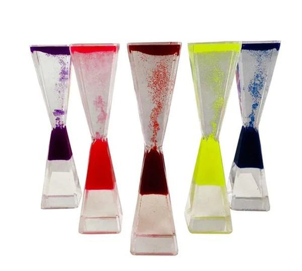 Liquid Sand Timer Assorted Colours