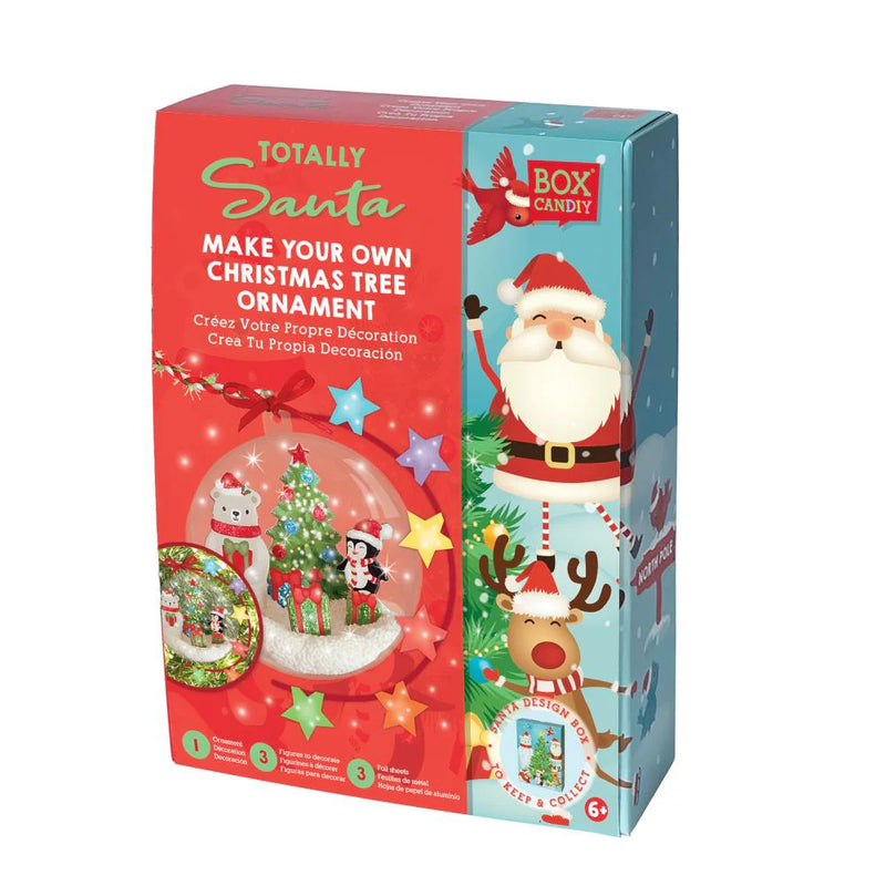 Box Candiy Totally Santa Make Your Own Christmas Tree Ornament