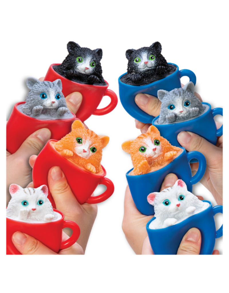 Schylling Pop A Chino Kitten In A Cup