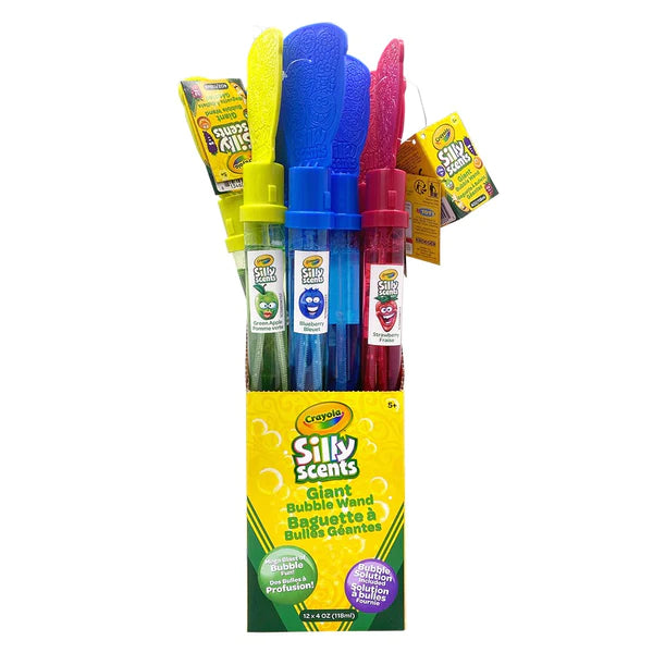 Crayola Silly Scents Giant Bubble Wand