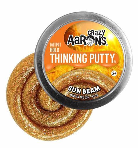 Crazy Aarons Thinking Putty Mini Sun Beam