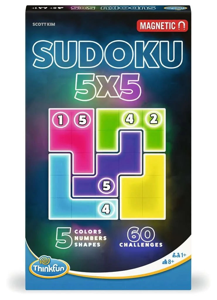 Think Fun Magnetic Sudoku 5x5