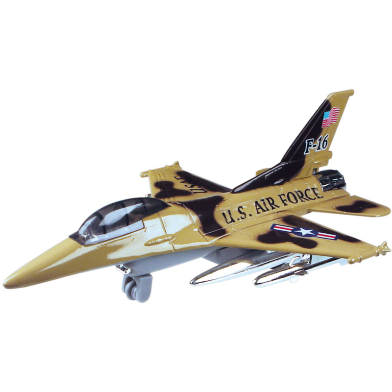 Die Cast Pull Back Plane Air Force Fliers