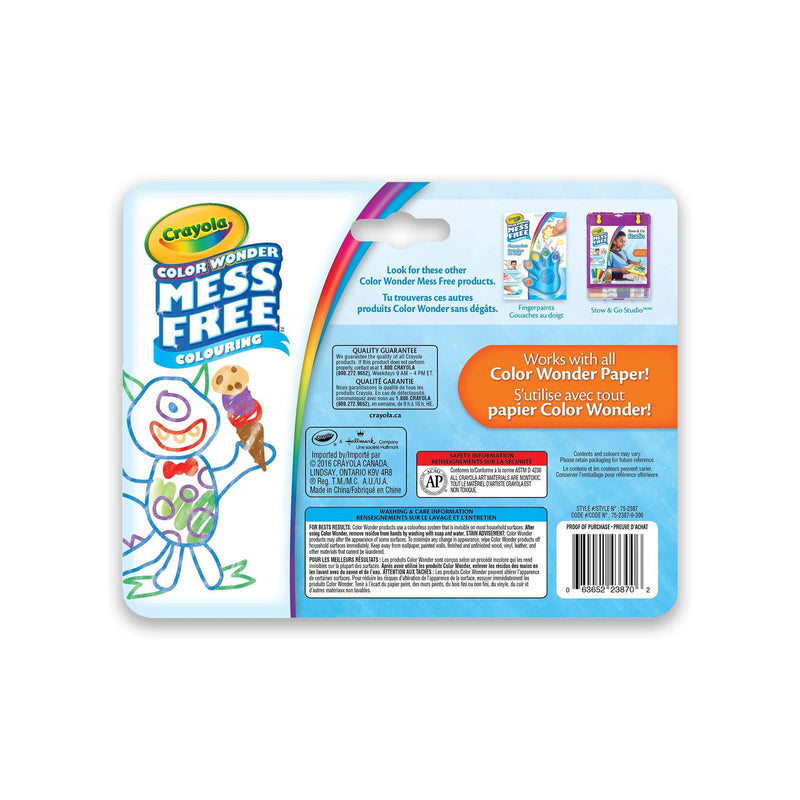 Crayola Colour Wonder Mess-Free 10 Classic Markers