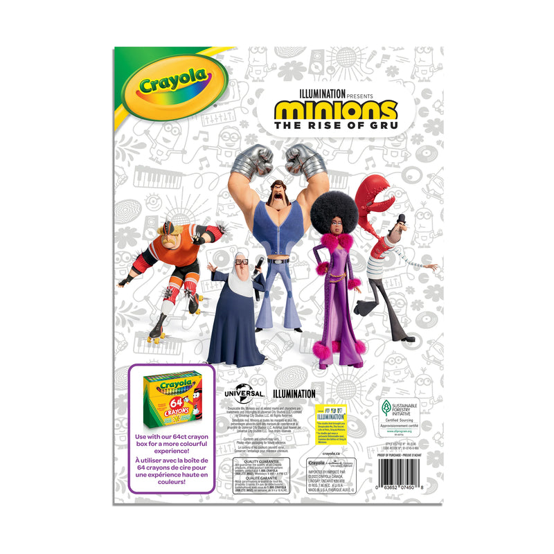 Crayola Minions 48 Page Colouring Book