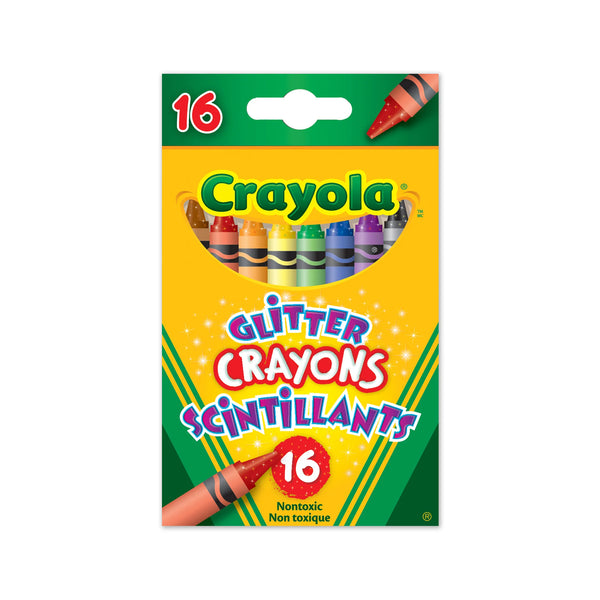 Crayola Glitter Crayons 16 Count