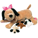 Manhattahn Toy Nursing Dog Nana Plush